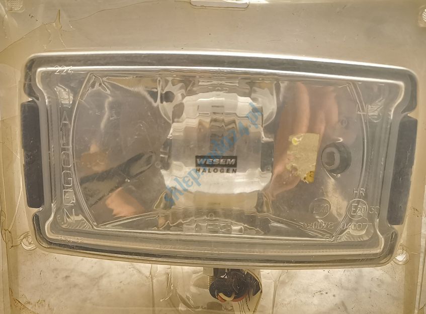 Reflektor drogowy, pozycyjny halogenowy H3 Wesem