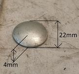 Zaślepka bloku 22,00 mm Favorit kolektora ssącego - 2