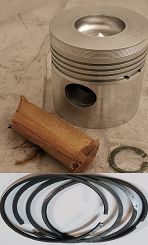 Tłok N 100,00 4P z pierścieniami Zetor Złotecki