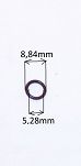 Oring    5,28 mm x 1,78 mm NBR 126p, FSO, PN - 2