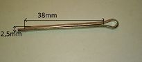 Zawleczka   2,5 x  38 FSO, PN - 2