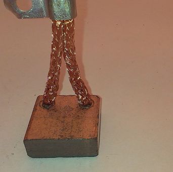 Szczotka  10,0 x 25,0 x 23,0 miedziana BSX96