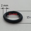 Oring  11,00 mm x 2,00 mm NBR - 2
