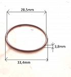 Oring  43,00 mm x 3,20 mm FPM Hans Pries - 2