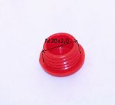 Korek oleju SIMSON plastik czerwony - 5