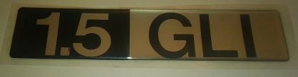 Emblemat "1.5 GLI" PN