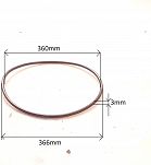 Oring 360,00 mm x 3,00 mm NBR - 2