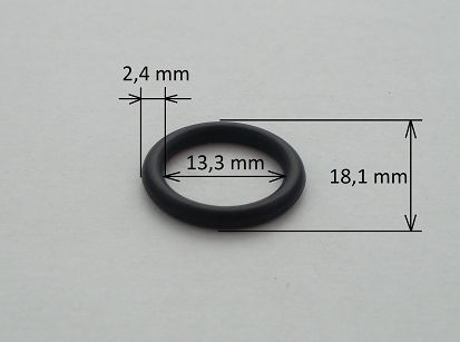 Oring  13,30 mm x 2,40 mm EPDM