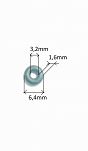 Oring    3,20 mm x 1,60 mm - 2