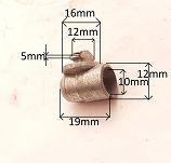 Zabezpieczenie linki rozrusznika metal 126p - 2