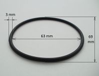 Oring  63,00 mm x 3,00 mm NBR - 2
