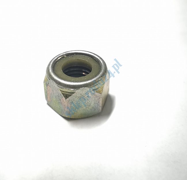 Nakrętka  M10 x 1,25 z teflonem Fiat 126p, FSO