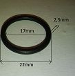 Oring  17,00 mm x 2,50 mm EPDM - 2