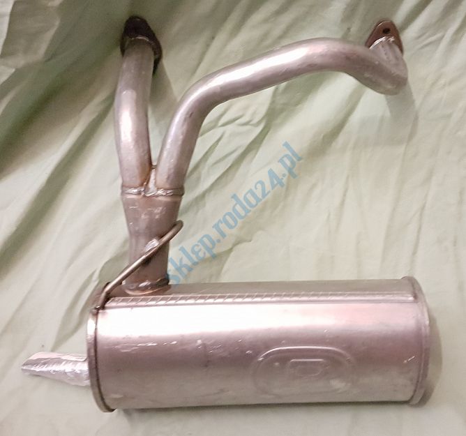 Tłumik 126p EL końcowy Fiat