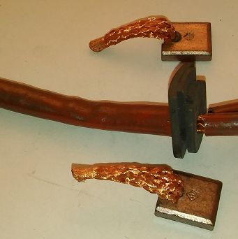 Szczotka   4,5 x 14,0 x 15 miedziana JASX 54-55