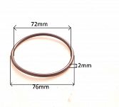 Oring  72,00 mm x 2,00 mm NBR - 2