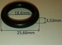 Oring  18,60 mm x 3,53 mm - 2
