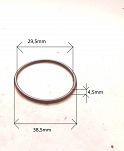 Oring  29,50 mm x 4,50 mm NBR - 2