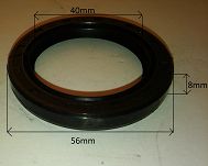 Simmering   40 x 56 x 8 AO ACM Corteco - 2
