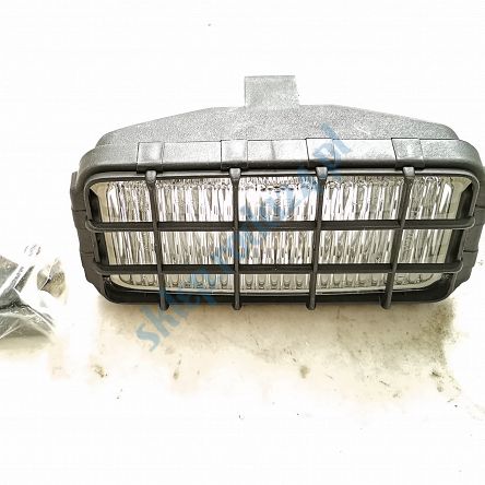 Halogen prostokątny z kratką 195 x 95 Wesem