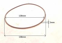 Oring 128,00 mm x 5,00 mm - 2