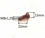 Śruba M   8 x   22 sześciokąt   12,0 126p, CC Fiat - 2