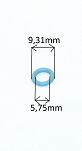 Oring    5,75 mm x 1,78 mm zielony - 2