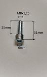 Śruba M   8x   25 pompy wody Fiat CC 700, 126p Bis - 2