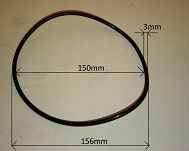 Oring 150,00 mm x 3,00 mm - 2