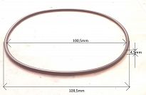 Oring 100,50 mm x 4,50 mm VMQ - 2