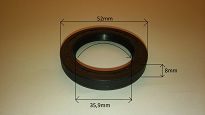 Simmering   35,9 x 52 x 8 A NBR Corteco FSO, PN - 2