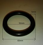 Oring  55,00 mm x 5,00 mm - 2