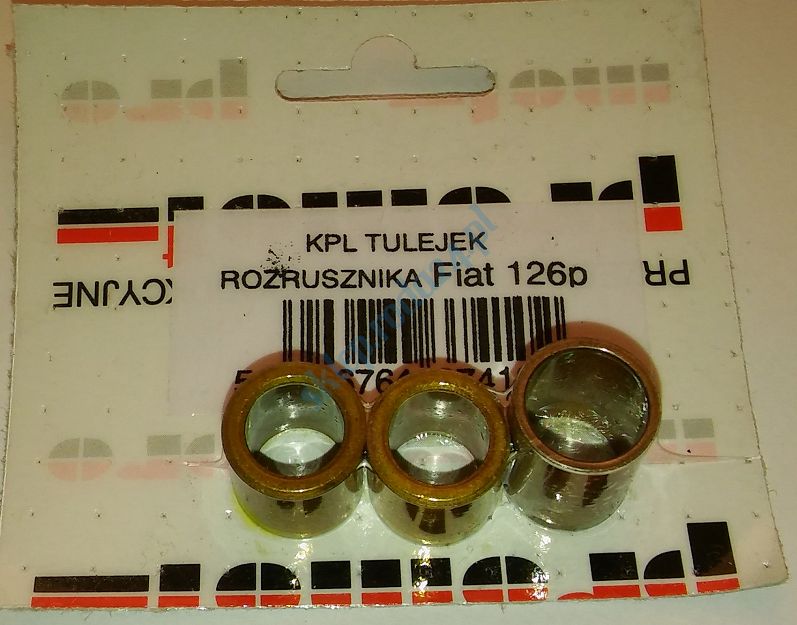 Tulejki rozrusznika 126p 3szt N