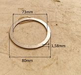 Podkładka dystansowa tylnego mostu 1,58 mm Żuk - 2