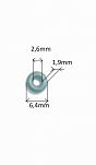 Oring    2,60 mm x 1,90 mm - 2