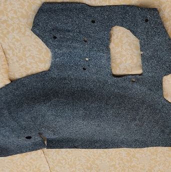 Wykładzina nadkola tył P CC, SC Fiat
