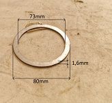 Podkładka dystansowa tylnego mostu 1,60 mm Żuk - 2
