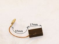 Szczotka   5,0 x 10,0 x 17,0 węglowa 950c - 2