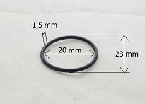 Oring  20,00 mm x 1,50 mm - 2