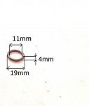 Oring  11,00 mm x 4,00 mm NBR - 2
