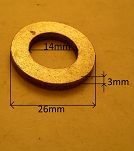 Podkładka stal. 14,0 x 26,0 x 3,0 126p Bis - 2