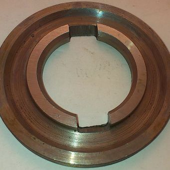 Pierścień osadczy wału gruby 126p