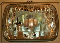 Reflektor 126p, 128, Koral H4 Wesem - 2