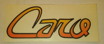 Nalepka  Caro PN 110 x 45 mm