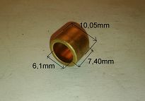 Tulejka rozr.   6,10 mm x 10,05 mm x 7,40 mm - 2