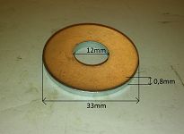Podkładka regulacyjna wahacza tylnego 126p - 2