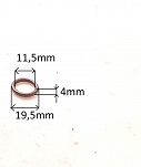 Oring  11,50 mm x 3,00 mm NBR - 2