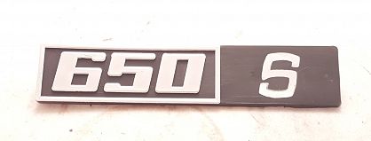Emblemat "650 S" 126p
