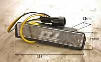 Lampa oświetlenia tablicy rej. CC Horpol - 2
