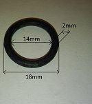 Oring  14,00 mm x 2,00 mm NBR - 2